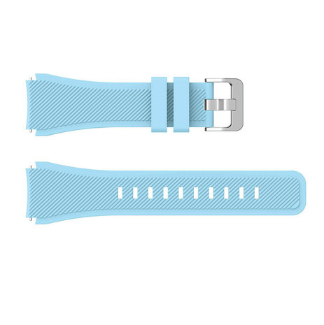 Strap-it® Strap-it Huawei Watch GT 2 siliconen bandje (zandblauw)