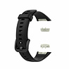 Strap-it® Strap-it Huawei Band 6 siliconen bandje (zwart) Strap-it® Strap-it Huawei Band 6 siliconen bandje (zwart)