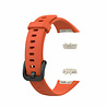 Strap-it® Strap-it Huawei Band 6 siliconen bandje (donker oranje) Strap-it® Strap-it Huawei Band 6 siliconen bandje (donker oranje)