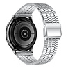 Strap-it® Strap-it Samsung Galaxy Watch 42mm roestvrij stalen band (zilver) Strap-it® Strap-it Samsung Galaxy Watch 42mm roestvrij stalen band (zilver)