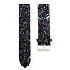 Strap-it® Strap-it Samsung Gear S3 leren glitter bandje (zwart) Strap-it® Strap-it Samsung Gear S3 leren glitter bandje (zwart)