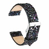 Strap-it® Strap-it Samsung Gear S3 leren glitter bandje (zwart) Strap-it® Strap-it Samsung Gear S3 leren glitter bandje (zwart)
