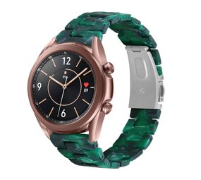 Strap-it® Samsung Galaxy Watch 3 41mm resin band (groen)