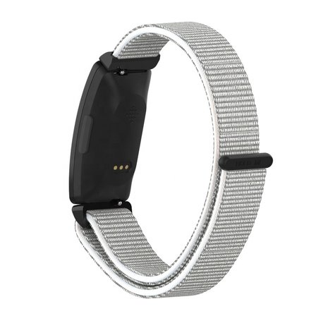 Strap-it® Strap-it Fitbit Inspire nylon bandje (zeeschelp)