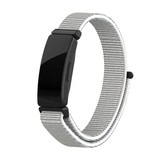 Strap-it® Fitbit Inspire nylon bandje (zeeschelp)