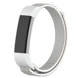 Strap-it® Fitbit Alta / Alta HR nylon bandje (zeeschelp)
