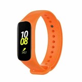 Strap-it® Samsung Galaxy Fit e siliconen bandje (oranje)
