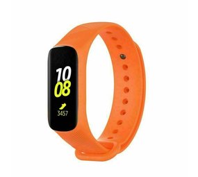 Strap-it® Samsung Galaxy Fit e siliconen bandje (oranje)