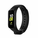 Strap-it® Samsung Galaxy Fit e siliconen bandje (zwart)