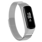 Strap-it® Samsung Galaxy Fit e Milanese band (zilver)