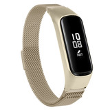 Strap-it® Samsung Galaxy Fit e Milanese band (champagne goud)