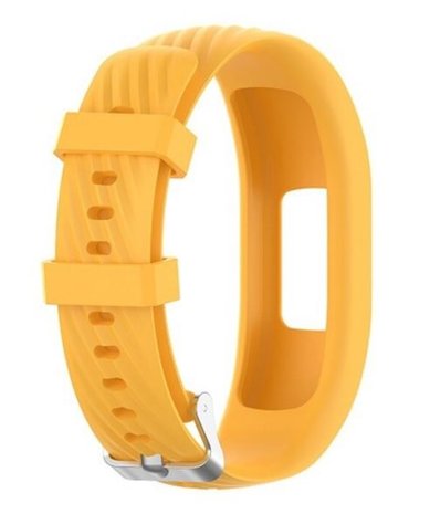 Strap-it® Strap-it Garmin Vivofit 4 siliconen bandje (geel)