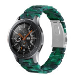 Strap-it® Samsung Galaxy Watch 46mm resin band (groen)