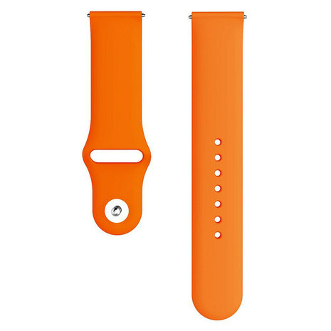 Strap-it® Strap-it Samsung Galaxy Watch 4 - 40mm sport band (oranje)