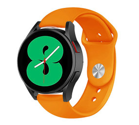 Strap-it® Samsung Galaxy Watch 4 - 40mm sport band (oranje)