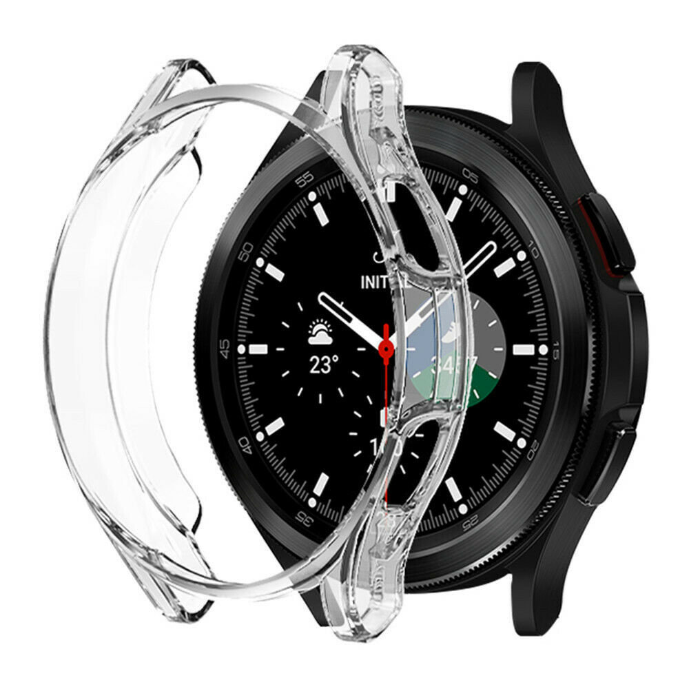 tank Overeenkomend Het pad Samsung Galaxy Watch 4 Classic 46mm TPU beschermhoes (transparant) -  Smartwatchbanden.nl