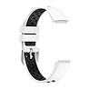 Strap-it® Strap-it Fitbit Luxe sport band (wit/zwart) Strap-it® Strap-it Fitbit Luxe sport band (wit/zwart)