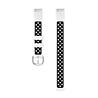 Strap-it® Strap-it Fitbit Luxe sport band (wit/zwart) Strap-it® Strap-it Fitbit Luxe sport band (wit/zwart)