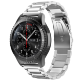 Strap-it® Samsung Galaxy Watch stalen band 46mm (zilver)
