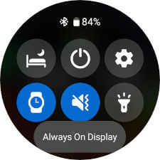 Always On Display Galaxy Watch 4 Classic