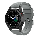 Strap-it® Strap-it Samsung Galaxy Watch 4 Classic 46mm siliconen bandje (grijs)