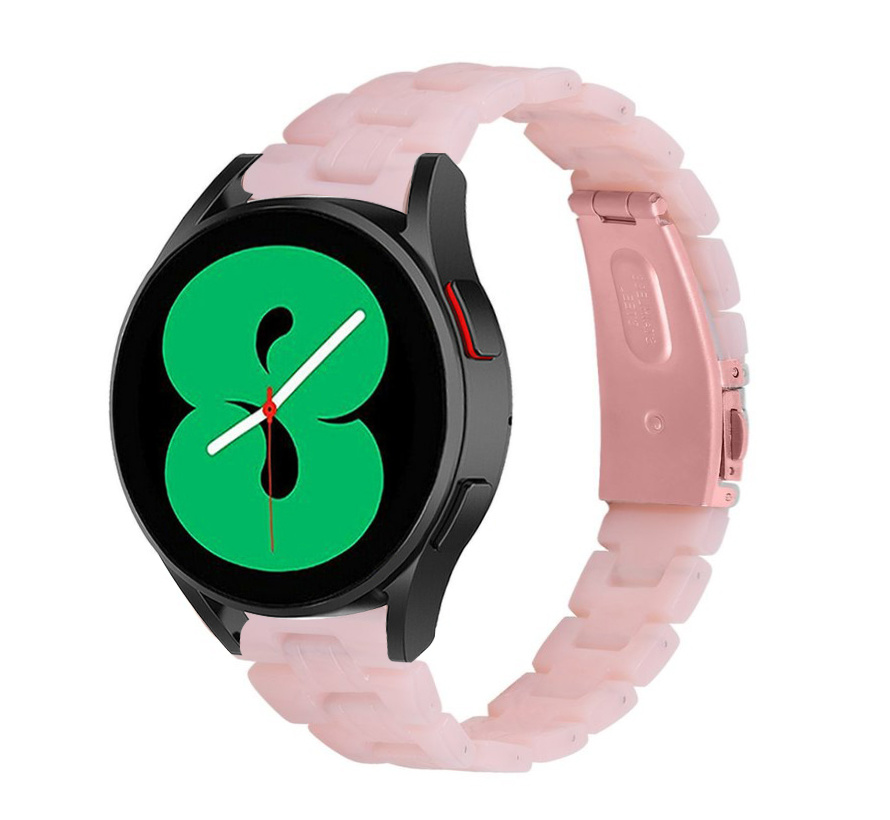 Strap-it Samsung Galaxy Watch 4 - 40mm resin band (roze)