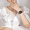 Strap-it® Strap-it Fitbit Sense roestvrij stalen band (zilver/zwart) Strap-it® Strap-it Fitbit Sense roestvrij stalen band (zilver/zwart)