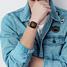 Strap-it® Strap-it Fitbit Sense roestvrij stalen band (zilver/zwart) Strap-it® Strap-it Fitbit Sense roestvrij stalen band (zilver/zwart)