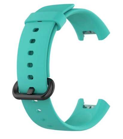 Strap-it® Strap-it Xiaomi Mi Watch Lite siliconen bandje (aqua)