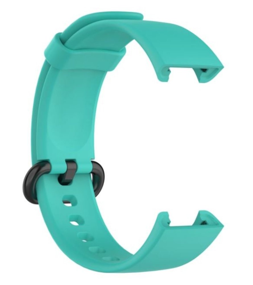 Strap-it® Strap-it Xiaomi Mi Watch Lite siliconen bandje (aqua)