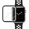 Strap-it® Strap-it Apple Watch sport band + TPU case (zwart/wit) Strap-it® Strap-it Apple Watch sport band + TPU case (zwart/wit)