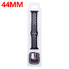 Strap-it® Strap-it Apple Watch sport band + TPU case (zwart/wit) Strap-it® Strap-it Apple Watch sport band + TPU case (zwart/wit)