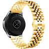 Strap-it® Strap-it Samsung Galaxy Watch 46mm Jubilee stalen band (goud) Strap-it® Strap-it Samsung Galaxy Watch 46mm Jubilee stalen band (goud)