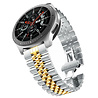 Strap-it® Strap-it Samsung Galaxy Watch 46mm Jubilee stalen band (zilver/goud) Strap-it® Strap-it Samsung Galaxy Watch 46mm Jubilee stalen band (zilver/goud)