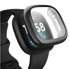Strap-it® Strap-it Fitbit Versa 3 TPU / silicone case (zwart) Strap-it® Strap-it Fitbit Versa 3 TPU / silicone case (zwart)