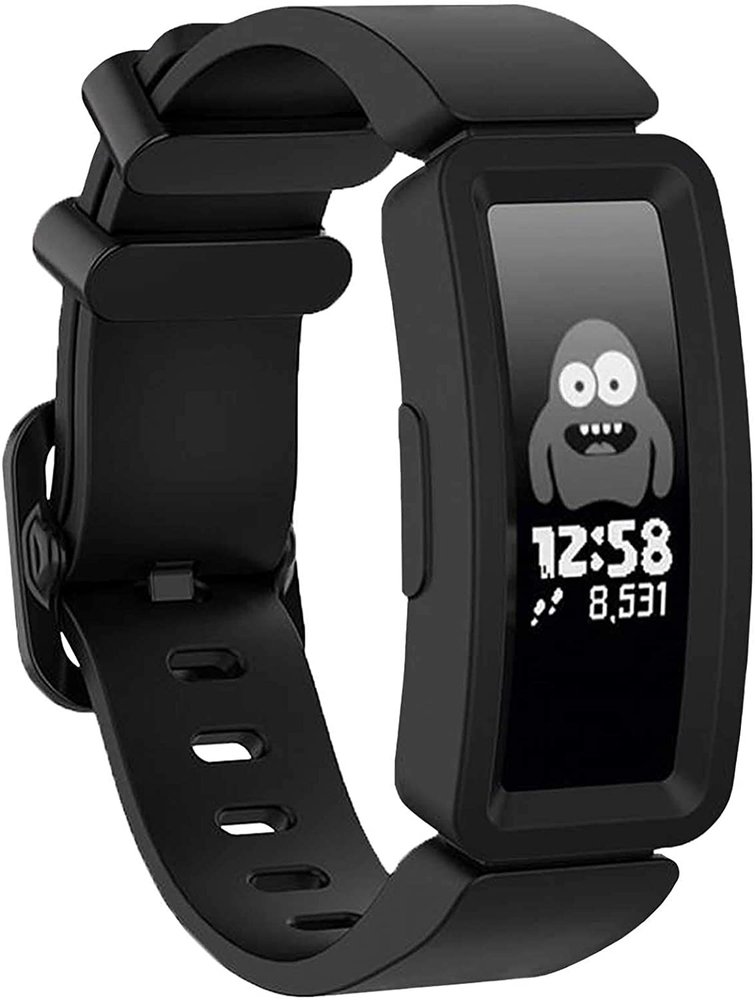 Vulgariteit industrie voor de helft Fitbit Ace 2 siliconen bandje (zwart) - Smartwatchbanden.nl