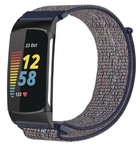 Strap-it® Strap-it Fitbit Charge 5 nylon bandje (blauw)