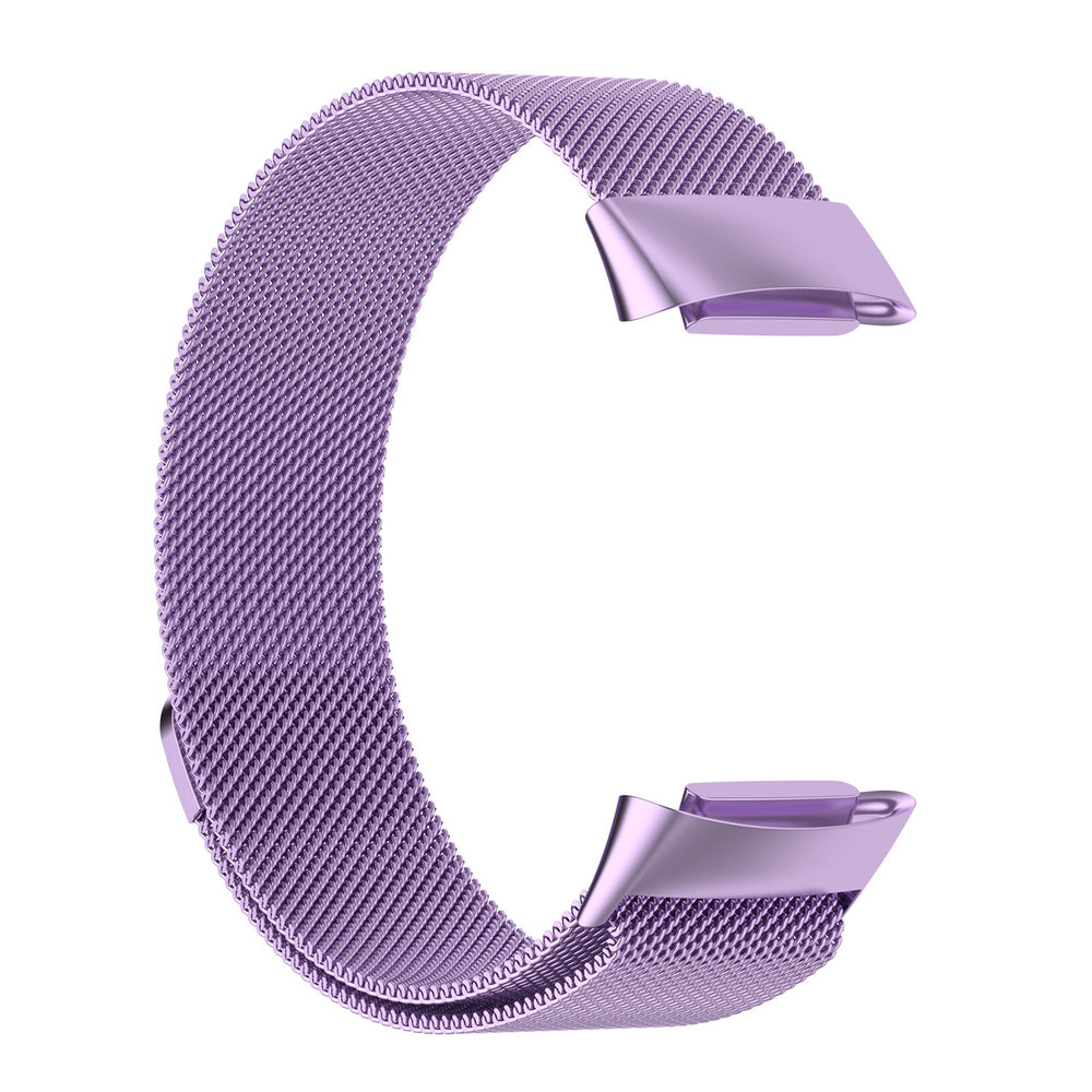 Strap-it® Strap-it Fitbit Charge 5 Milanese band (lichtpaars) Strap-it® Strap-it Fitbit Charge 5 Milanese band (lichtpaars)