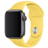 Strap-it® Apple Watch SE silicone band (geel)