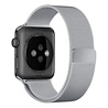 Strap-it® Strap-it Apple Watch SE Milanese band (zilver) Strap-it® Strap-it Apple Watch SE Milanese band (zilver)