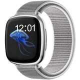 Strap-it® Fitbit Versa 3 nylon bandje (zeeschelp)