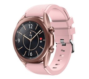 Strap-it® Samsung Galaxy Watch 3 41mm siliconen bandje (roze)
