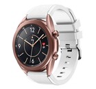 Strap-it® Strap-it Samsung Galaxy Watch 3 41mm siliconen bandje (wit)
