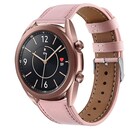 Strap-it® Strap-it Samsung Galaxy Watch 3 bandje leer 41mm (roze)