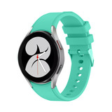 Strap-it® Samsung Galaxy Watch 4 - 40mm siliconen band (aqua)
