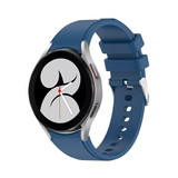 Strap-it® Samsung Galaxy Watch 4 - 40mm siliconen band (donkerblauw)
