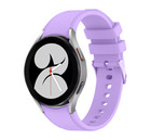 Strap-it® Strap-it Samsung Galaxy Watch 4 - 40mm siliconen band (lila)