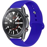Strap-it® Samsung Galaxy Watch 3 sport band 45mm (blauw) Strap-it® Samsung Galaxy Watch 3 sport band 45mm (blauw)