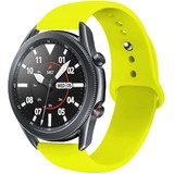 Strap-it® Samsung Galaxy Watch 3 sport band 45mm (geel)