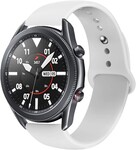 Strap-it® Strap-it Samsung Galaxy Watch 3 sport band 45mm (wit)